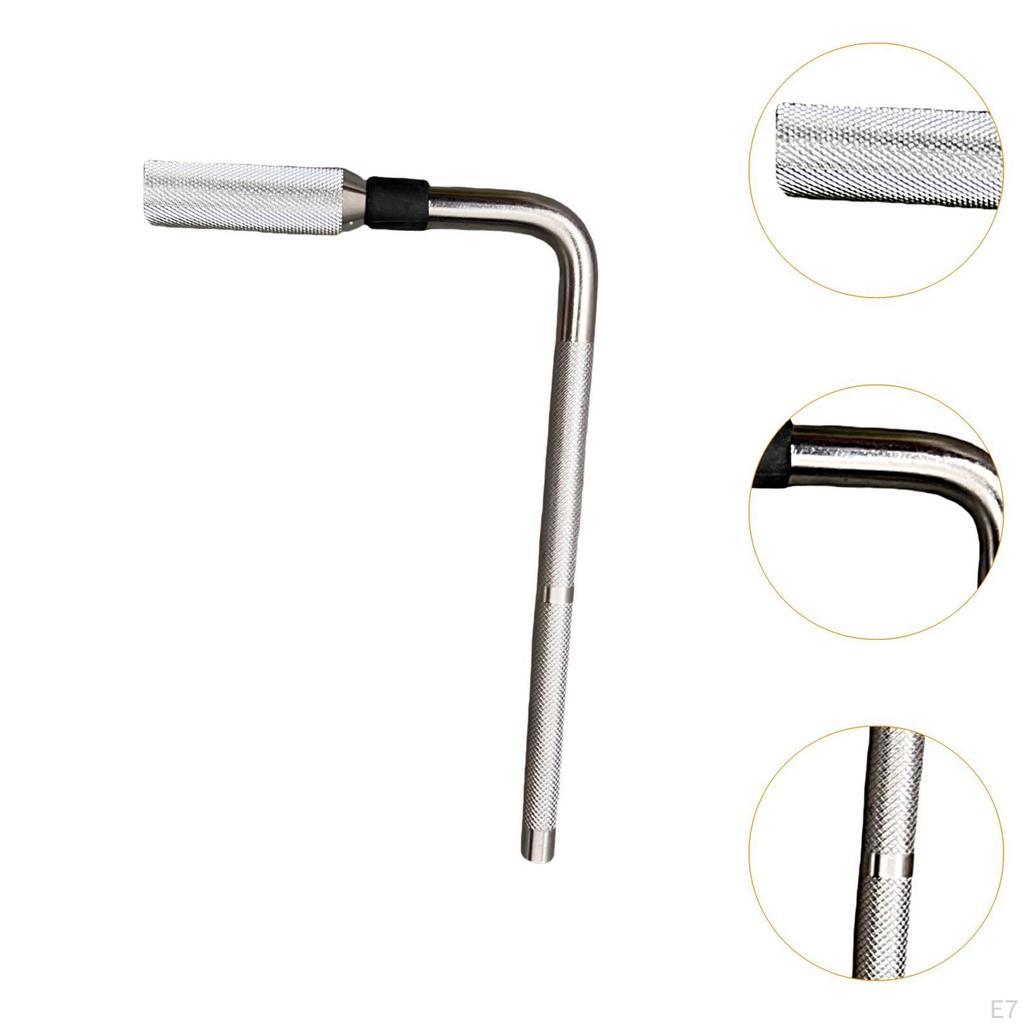 L Shaped Rod Drum Hardware Metal for Set Drummer Gifts Arm Percussion Accessory