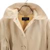 FOXEY Made In Japan Silk Long Coat F Beige Women Used