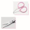 High Quality Warping Tip Cuticle Scissors Anti-slippery Handle Manicure Stainless Steel Nail Skin Cuticle Trimmer Nippers