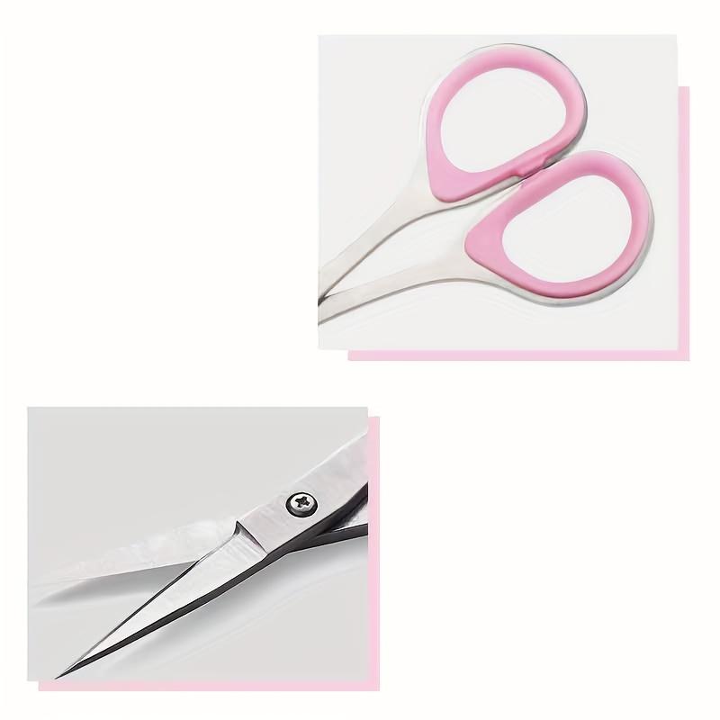 High Quality Warping Tip Cuticle Scissors Anti-slippery Handle Manicure Stainless Steel Nail Skin Cuticle Trimmer Nippers