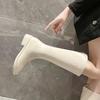 Knee High Boots for Women Classic Solid Color Boots Plus Size Fashion Boots Tall Boots