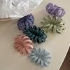2 buc Elastice de Păr Buclă Spirală cu Cap de Păr Pufoasă Culoare Pură Coardă Puternică pentru Telefon Fără Ruperi Accesorii de Păr