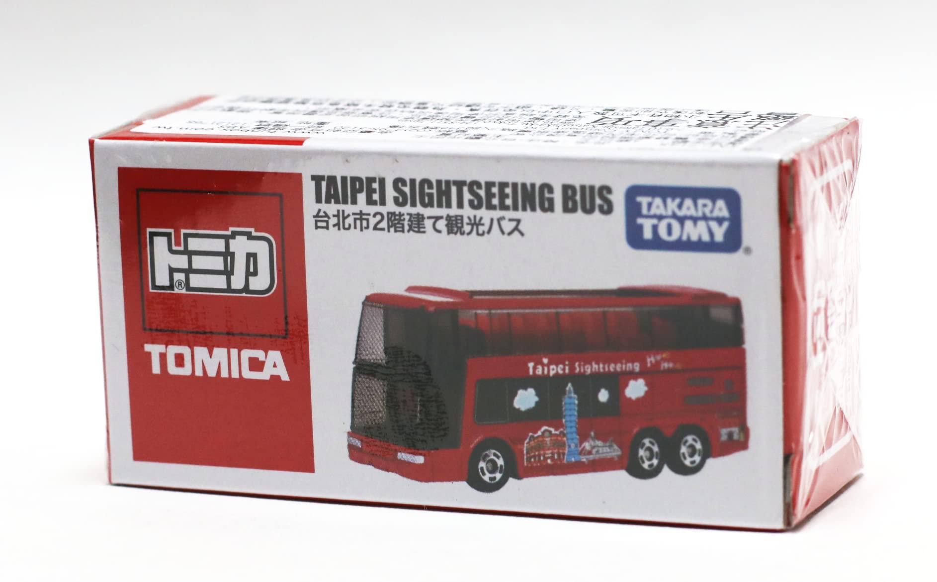 

Taiwan Limited Tomica Taipei City Double Decker Sightseeing Bus Mini Car Event Venue Limited Sale TAIPEI SIGHTSEEING BUS [Товар]