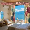 2D FLAT PRINTING 2pcs Curtains (Without Rod) Floral Mandala Design (5) April Fools is Day Festival Popular Curtains&Drapes