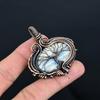 Kyanite 999 Copper Wire Wrapped Pendant, Handmade Gemstone Pendant Jewelry, Gifts For Wife Brand New Pendant