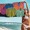 Serviette de plage en microfibre de l'artiste célèbre Y-Yayoi Kusama Absorbante Séchage rapide Douce Serviette pour Yoga Natation Vacances en station de montagne Alpinisme