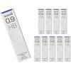 Mitsubishi Pencil Mechanical Pencil Lead Uni 0.9 HB 10 Pcs Hako ULS0936HB