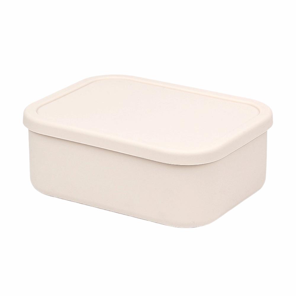 Food Grade Silicone Lunch Box with Lid Leak Proof Food Storage Container 300/700/1300/2100ML BPA-Free Storage Box