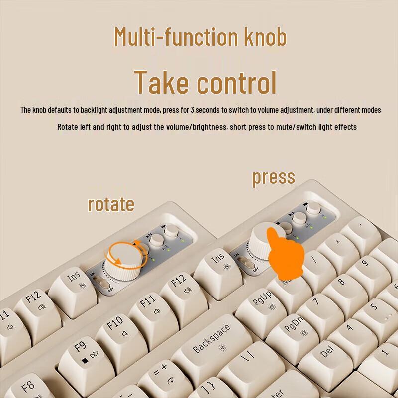 Qianxingzhe V97 Wireless RGB Mechanical Feel Keyboard