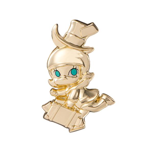 POP MART Molly Fantasy Hobo Memo Collection Badge Blind Box Products, Single Mystery Box