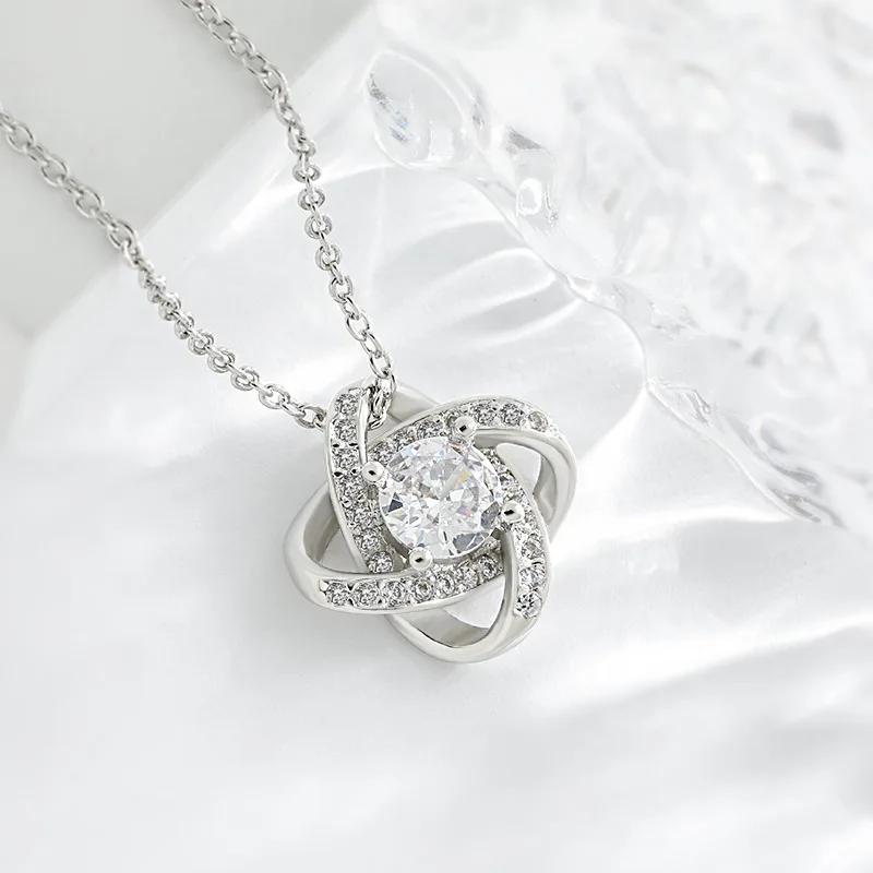 Eternal Heart Clavicle Necklace For Women Necklace Jewelry Gifts