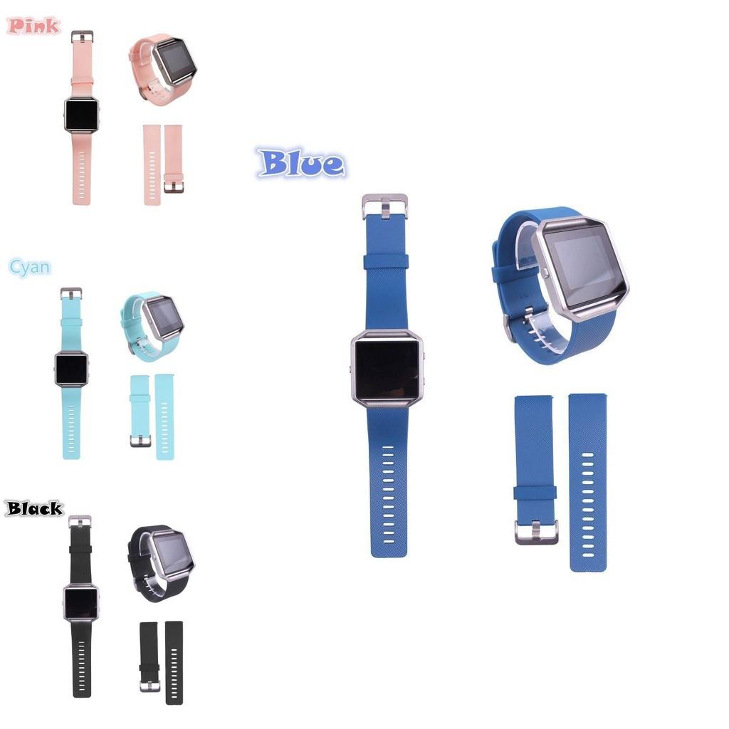 Premium Quality New Replacement Silicone Sport Band Bracelet Strap For Fitbit Blaze Tracker With Timeless Design And Adjustable Fit