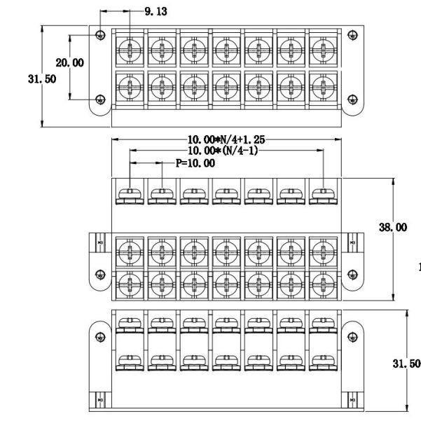 KT8-5 Terminal Block