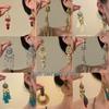 Retro Ethnic Bell Tassel Earrings: Exquisite, Fashionable Dangle Design with Light Luxury Appeal.