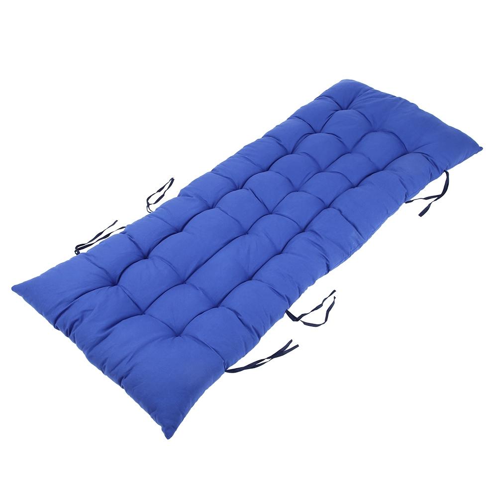 Long Cushion Mat for Recliner Rocking Rattan Chair Folding Garden Lounge Seat Cushion
