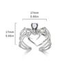 Retro Spider Rings for Women Men Sliver Color Opening Animal Ring Punk Gothic Y2K Jewelry Halloween Accessories Party Gift 2025