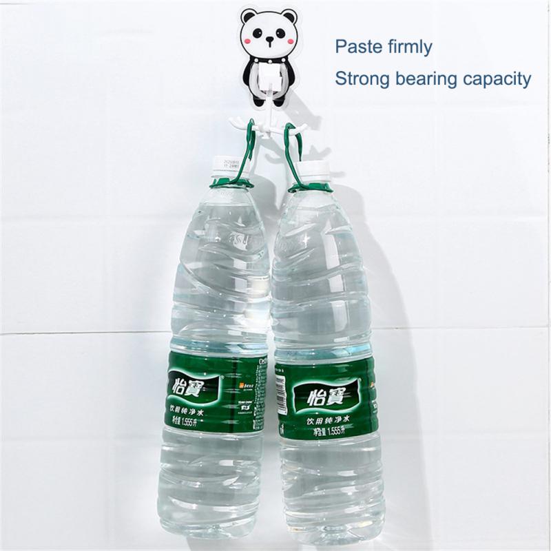 1/2PCS Rotary Hook Strong Self Adhesive Hooks Kitchen Accessories Multifunctional 6 Claw Key Holder Sticking Hook
