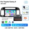 Qualcomm Car Radio Android 14 Wireless Car Play For Toyota Camry 5 2002 2003 2004-2006 Autoradio Multimedia Automotive Car Radio
