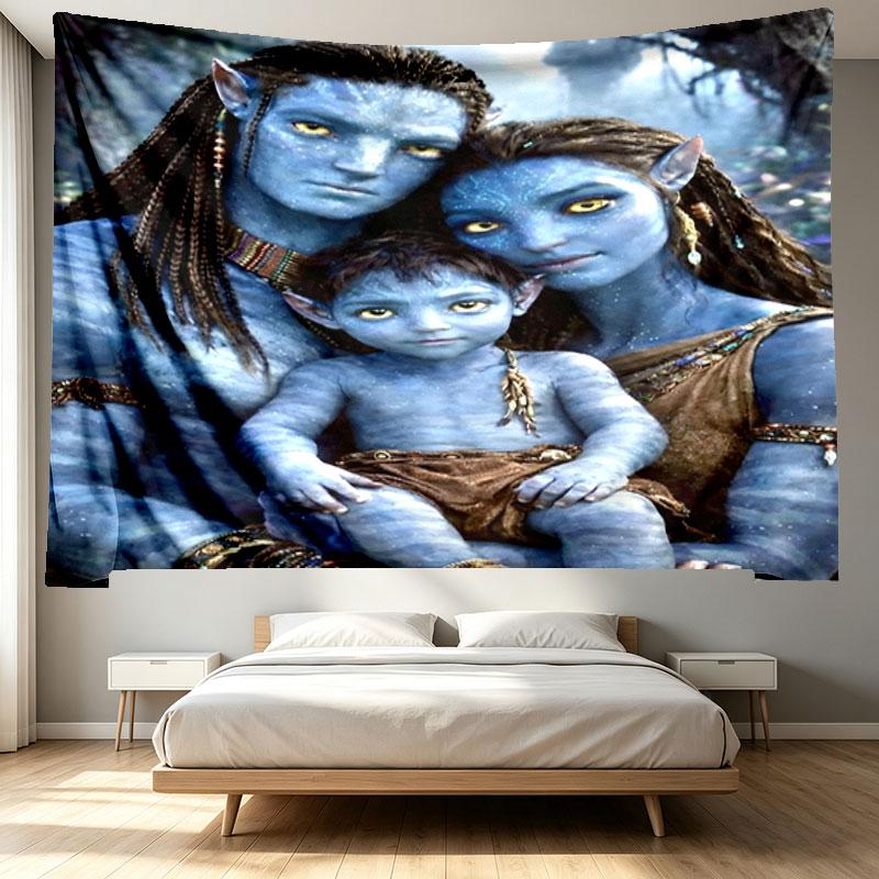 Avatar Print Tapestry - Portable Wall Decor Cloth, for Home, Dorm, Travel, Bedroom, Living Room - Ideal Birthday Housewarming Gift