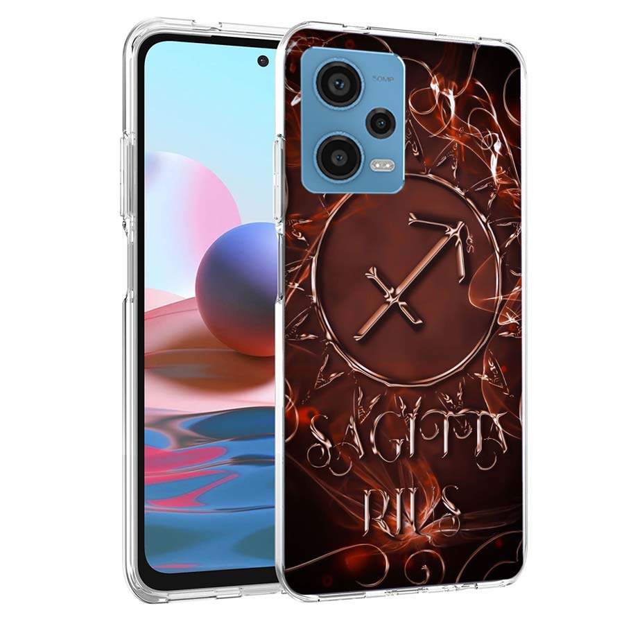 Waage Fische Jungfrau Steinbock Wassermann Stier Handyhülle Für Redmi Note 13 12 14 15 Pro Plus 13R 11 11T 11E 11S 10 Pro 10S 9 9S C