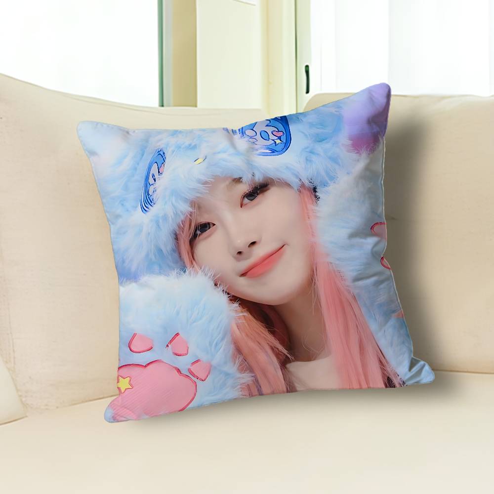 

Singer G-Giselles-S Various Sizes Square Pillow Case For Car Home Bedchamber Decor Custom Valentine gift 30cmx30cm