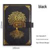 Set Regalo Quaderno Password A5 - Registro Riunioni d'Affari d'Ufficio & Diario Vintage con Logo Personalizzabile.