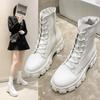 New Boots For Women  Autumn Winter High-Top Women'S Boots Fashion Women'S Warm Casual Boots Comfortable Women Platform Shoes