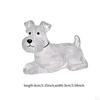Dog Keychain Pet Hair Container Accessories Charm Memorial Storage Box
