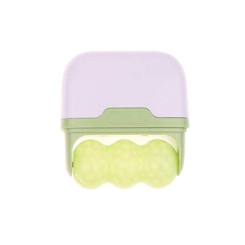 Double-Headed Facial Ice Roller, Used For Facial And Head Massage, Made Of Resin Material, Without Fragrance And Battery