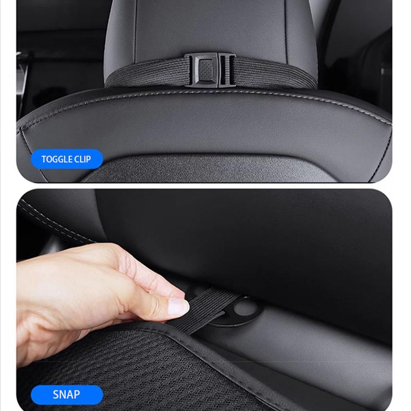 Ice Silk Seat Cover White For Tesla Model Y Model 3 2025-2018 Ventilation Heat Dissipation Stain Preventi Interior Accessories
