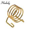 Muslady Saxophone Ligature Compact Durable Sax Ligature for Alto Saxophone Bakelite Mouthpiece
