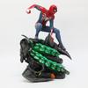 New Avengers Iron League Ps4 Game Statue 18Cm Spider Man Figurine Scene Model Collectible Figurine Boy Fan Gift