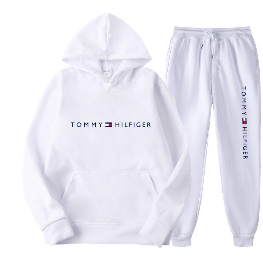 Set Trendy Hanorac cu Glugă Unisex de Primăvară - Croială Largă Casual cu Imprimeu