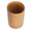 Bamboo Holder Waterproof Bamboo Storage Container Desktop Cylinder Bamboo Holder for Manicure Shaving Tools