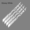 Fashion 4pc Car Stickers Wheel Wheels Sports Racing DIY Stripe Decoration Stickers Badge Car Styling Car SUV