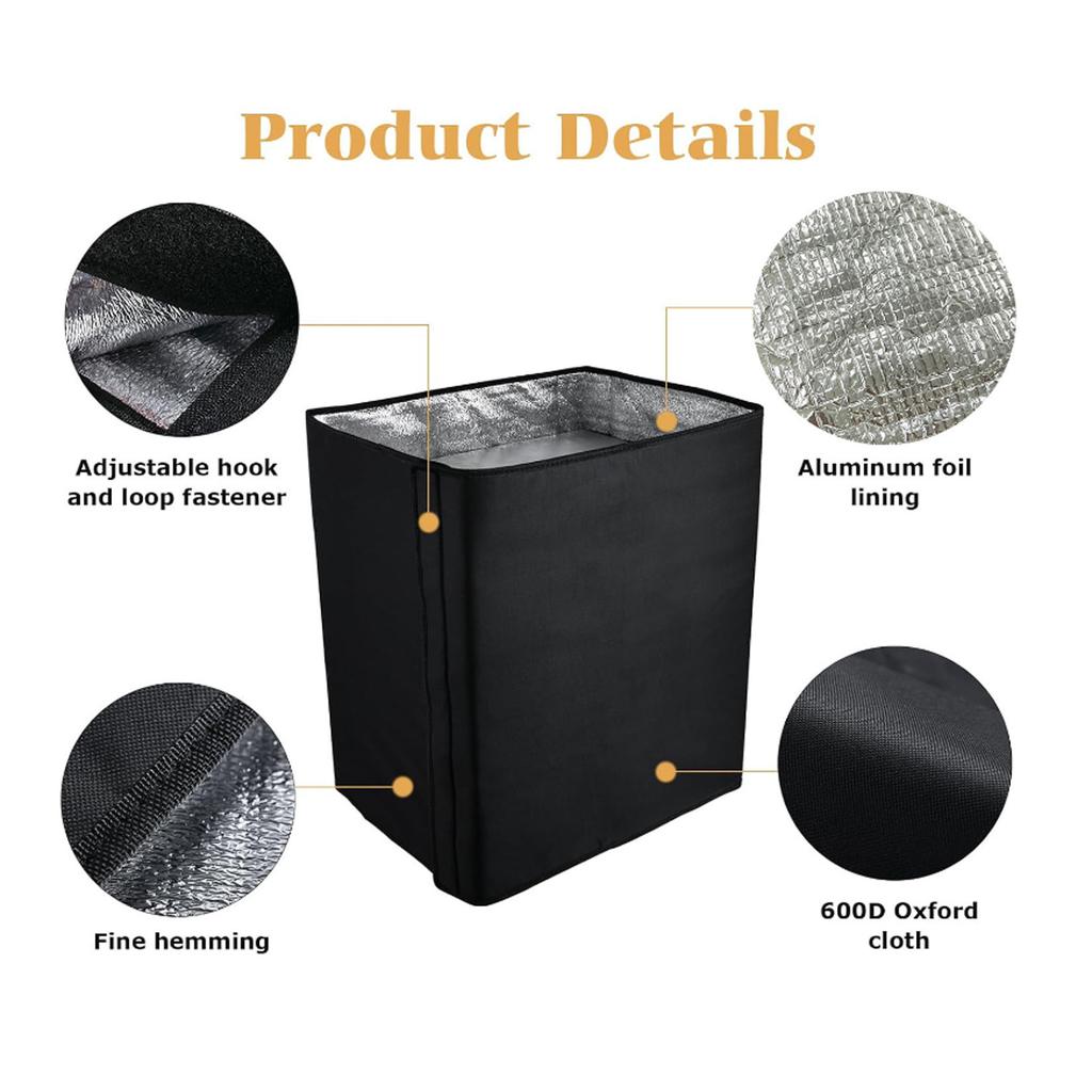 Winter Bee Hive Wrap Protective Water Wind Cold Proof 600D Oxford Insulated Cover EPE Foam Reusable Beekeeping Supplies