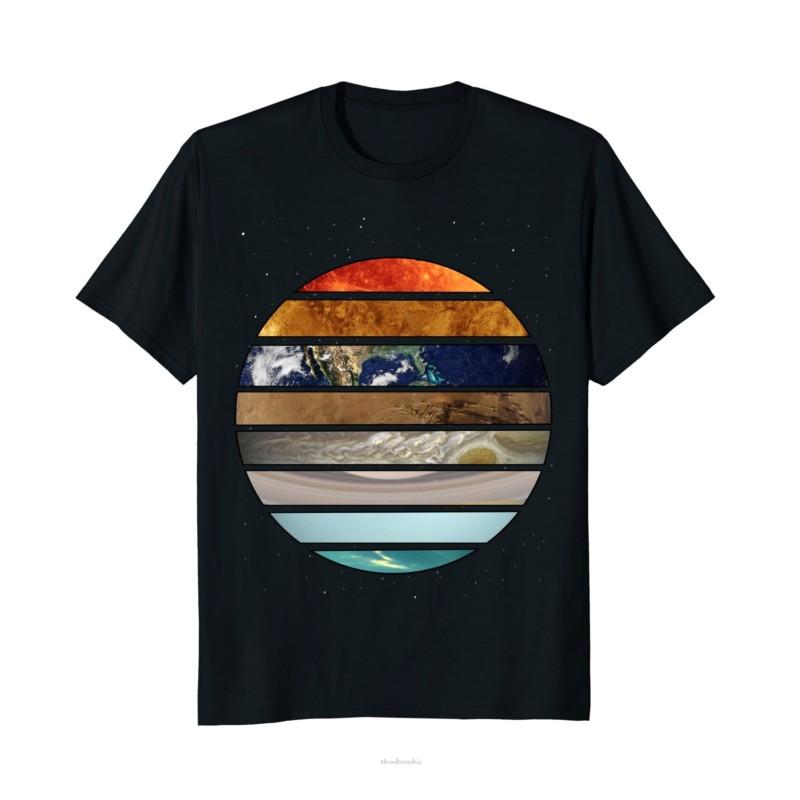 

Amazing Planet T-Shirt Great Astronomy Gift cotton tshirt Unisex summer fashion t-shirt euro size S