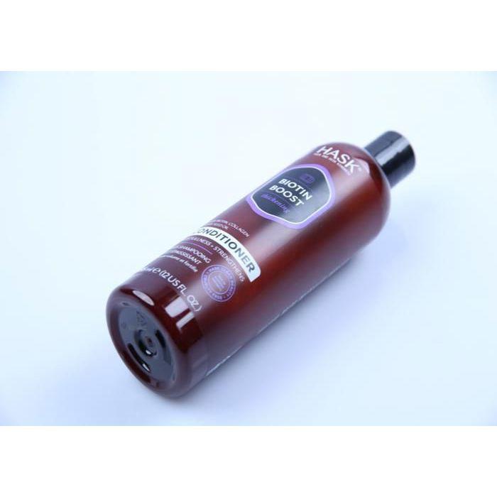 Après-shampooing pour cheveux fins Biotin Boost HASK (355 ml)