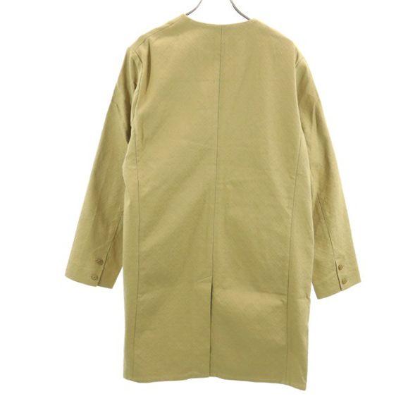 unused Johnbull Jacquard coat L beige Dobby Men's Used