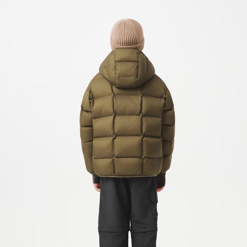 Tanboer Unisex Kids' Short Hooded Puffer Down Jacket 5360279A
