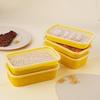 Rectangular Thickened Plastic Bento Box for Takeout and Fast Food