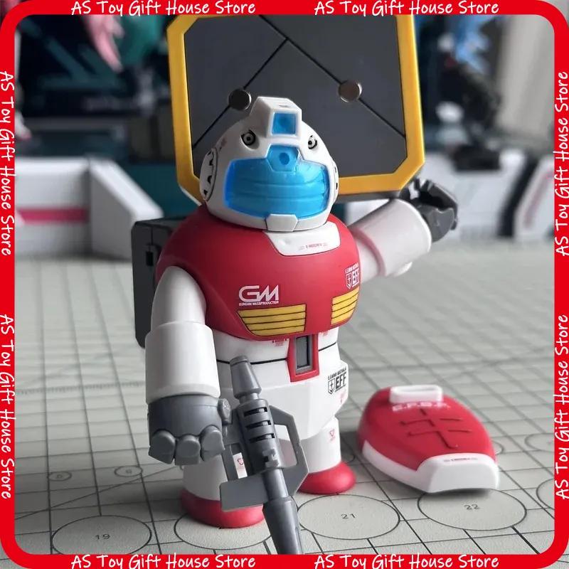 Sell Chubby Zaku Chubby Gm Magnetic Assembly Model Kit Middle-Aged Gm Action Figure Puzzle Toys Collectible Desktop Ornament