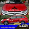 Mitsubishi New Outlander Ralliart Body Decal Sticker for Modification and Decoration