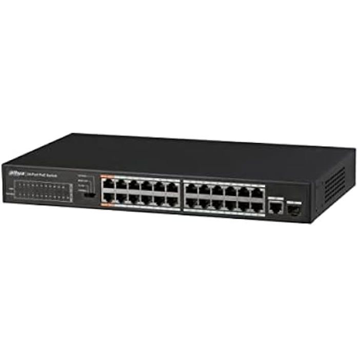 Commutateur - DAHUA - DH-PFS3125-24ET-190 - PoE - 24 ports Ethernet - Gigabit Ethernet
