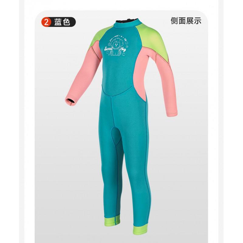 2.5mm Neoprene Kids Girls Wetsuit Swimming Diving Surfing Warm Thermal Protection Summer Winter