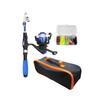 Children's Fishing Rod, Telescopic Reel, Lures, Portable Fiberglass