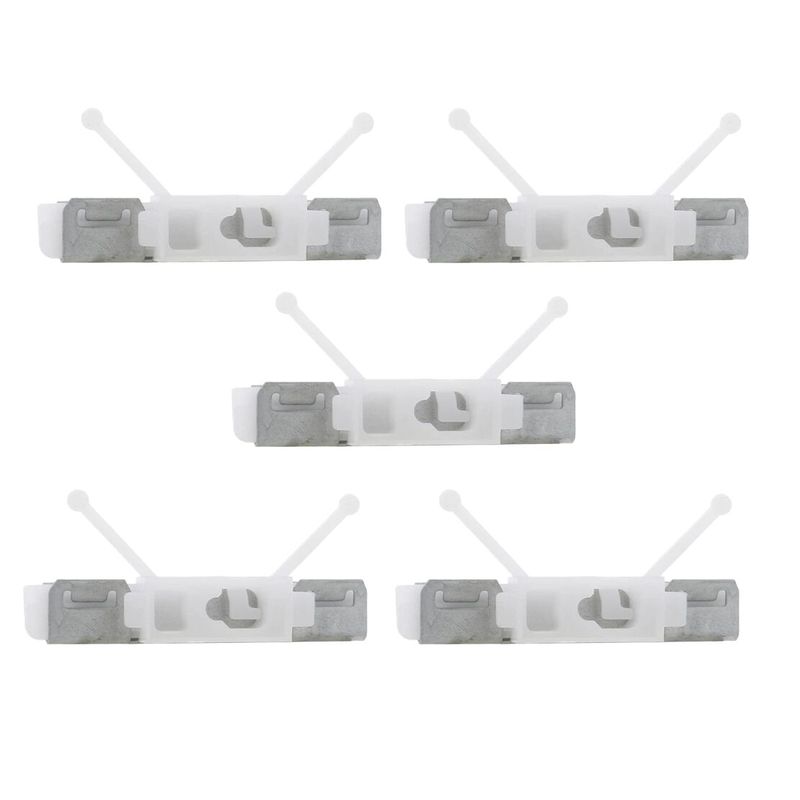 30753487 5pcs Windshield Side Trim Molding Clip Clamp Bracket Fit For Volvo XC60 2009 2010 2011 2012 2013 2014 2015 2016 2017