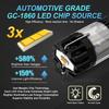MAXGTRS 2x 3100LM High Power 1156 BA15S BAU15S PY21W Lights Canbus No Hyper No Error With Fan T20 W21W Amber Yellow For Turn Signal LED Bulb