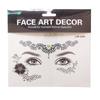 Waterproof Halloween Face & Body Temporary Tattoo Stickers for Makeup & Decoration