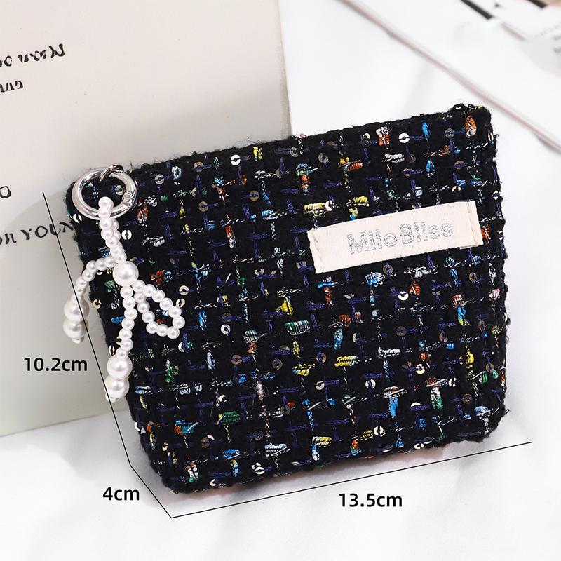 

Coin Purse Portable Makeup Bag Student Lipstick Bag Fresh And Cute Storage Bag